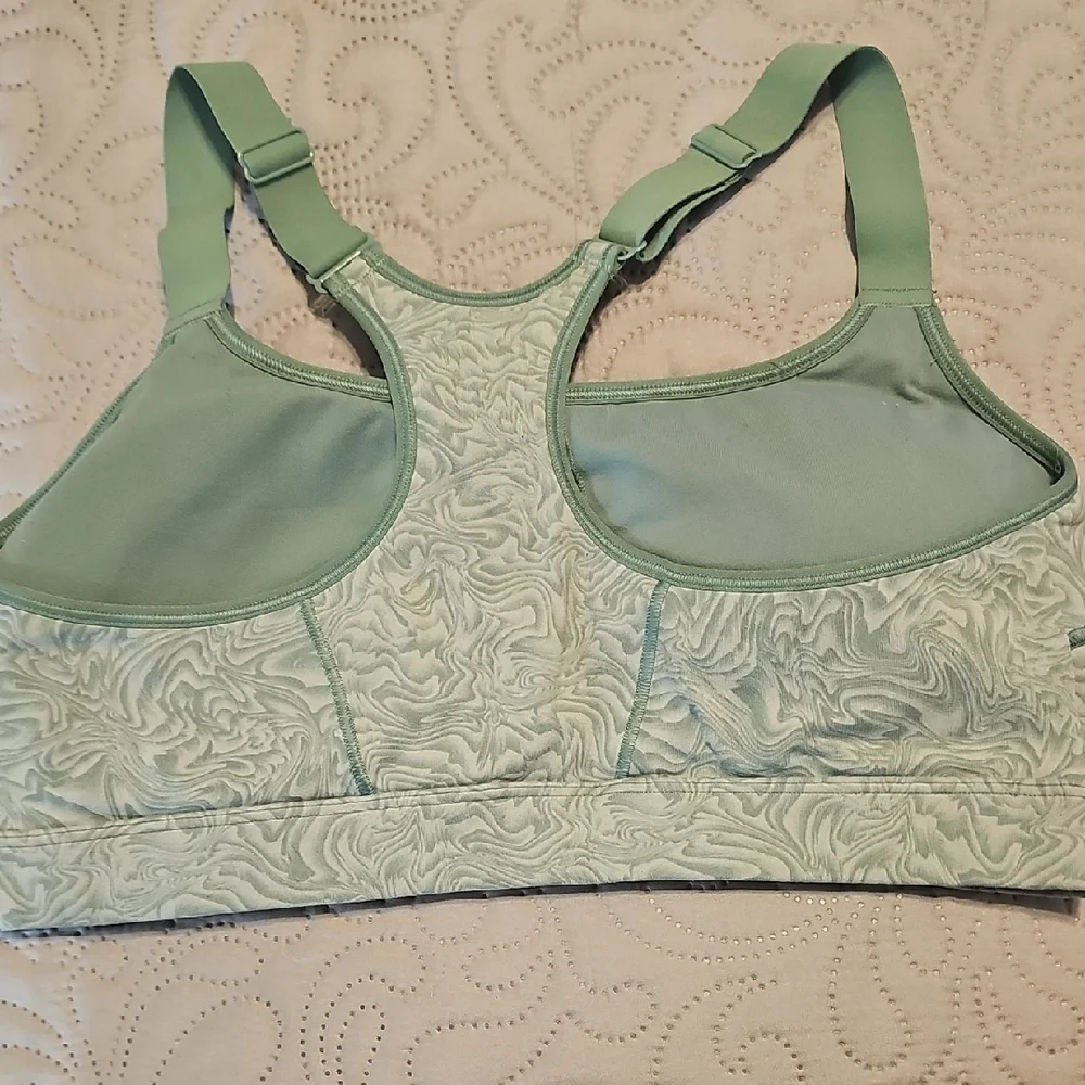 Under Armour Women's Mint Marbled Swirl Racerback Sports Bra